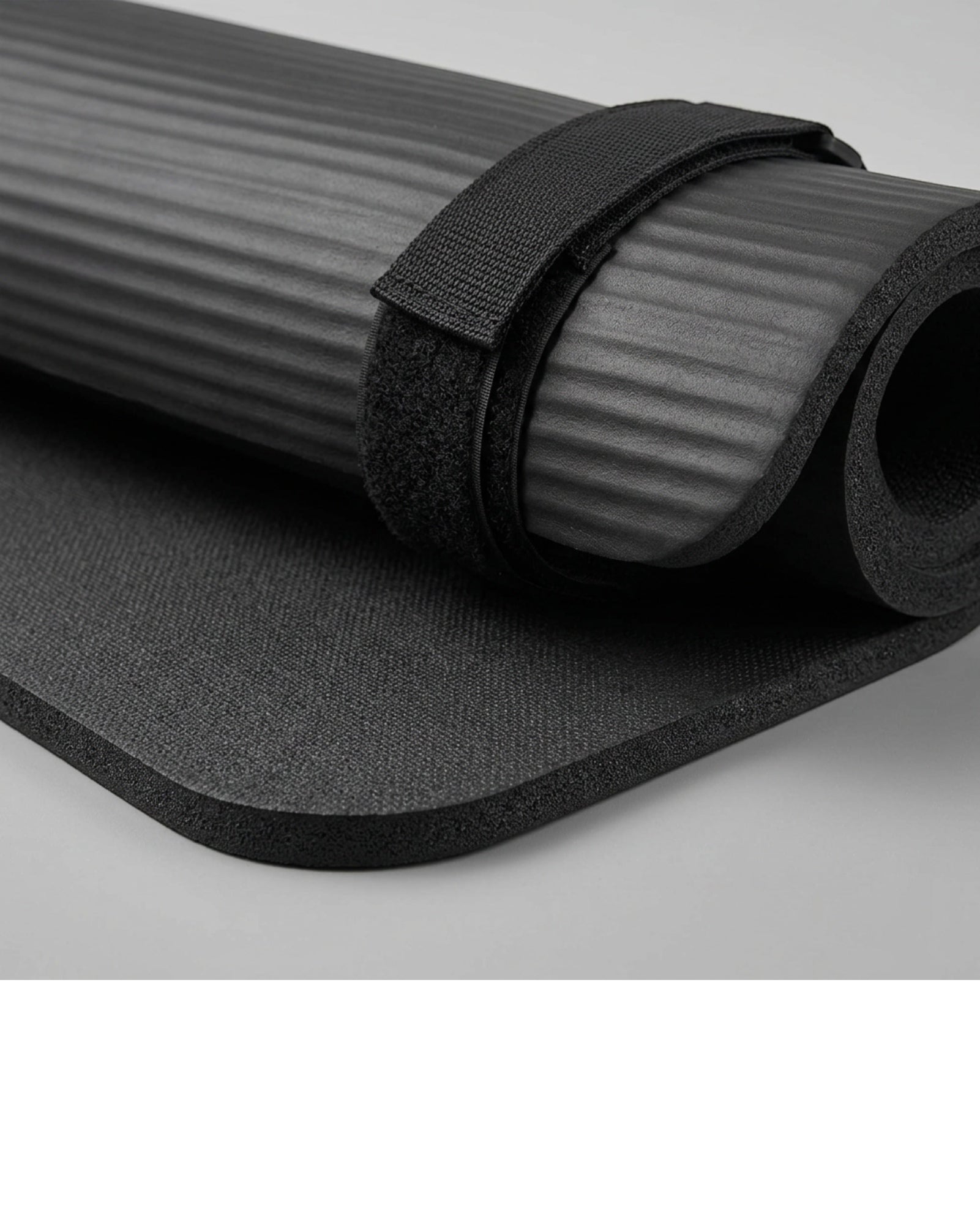 Wvkmbn Extra Thick NBR Comfort Yoga Mat Graphite - Detail view
