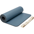 Wvkmbn PU Natural Rubber Grip Yoga Mat Clay Blue - Product view